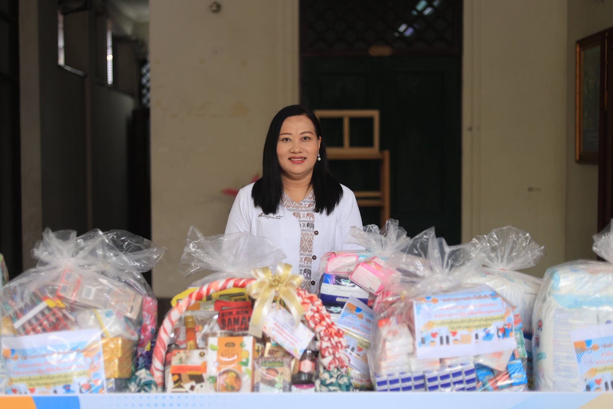 title - สำนักบริหารกลาง ร่วมบริจาคสิ่งของที่จำเป็นสำหรับผู้หญิงและเด็กให้แก่ทัณฑสถานหญิงกลาง